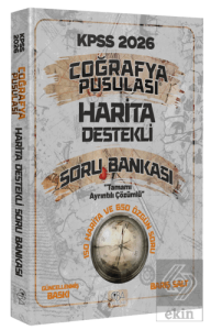 2026 KPSS Coğrafya Pusulası Harita Destekli Soru Bankası Çözümlü