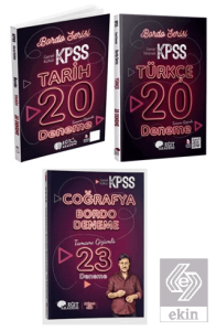 2026 KPSS Coğrafya Türkçe Tarih Bordo 63 Deneme Seti