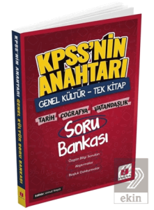 2026 KPSS Genel Kültür Anahtar Sorular Alıştırma Kitabı