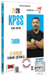 2026 KPSS Genel Kültür Anka Ekibi Tarih Tamamı Çözümlü 15 Deneme