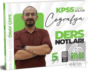 2026 KPSS Genel Kültür Coğrafya Ders Notu