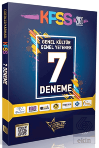 2026 KPSS Genel Kültür Genel Yetenek 7 Deneme