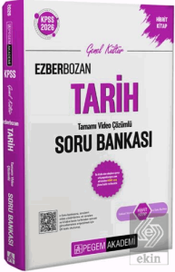 2026 KPSS Genel Yetenek Genel Kültür Ezberbozan Tarih Tamamı Video Çözümlü Soru Bankası