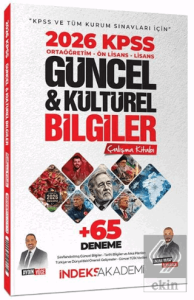 2026 KPSS Güncel ve Kültürel Bilgiler Çalışma Kitabı (65 Deneme İlaveli)