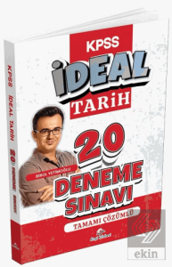 2026 KPSS İdeal Tarih 20 Deneme Çözümlü