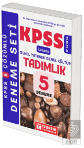 2026 KPSS Lisans Tamamı Çözümlü Tadımlık 5 Deneme