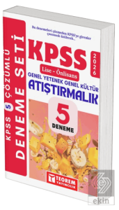 2026 KPSS Lise Önlisans Tamamı Çözümlü Atıştırmalık 5 Deneme