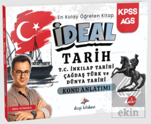 2026 KPSS MEB AGS İdeal Tarih T.C. İnkılap Tarihi - Çağdaş Türk ve Dünya Tarihi Konu Anlatımı