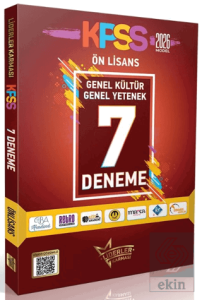 2026 KPSS Ön Lisans Genel Kültür Genel Yetenek 7 Deneme