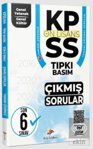 2026 KPSS Ön Lisans Genel Yetenek Genel Kültür Fasiküller Halinde Son 6 Yıl PDF Çözümlü Tıpkı Basım Çıkmış Sorular