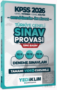 2026 KPSS Ortaöğretim Ön Lisans GY-GK Türkiye Geneli Sınav Provası Tıpkı Basım 11-12-13 Deneme Sınavları Tamamı Video