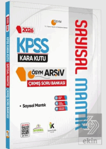 2026 KPSS Sayısal Mantık Kara Kutu ÖSYM Çıkmış Soru Havuzu Bankası Konu Özetli Dijital Çözümlü