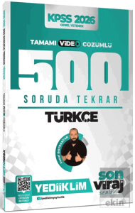 2026 Kpss Son Viraj Serisi Türkçe Tamamı Video Çözümlü 500 Soruda Genel Tekrar Kampı
