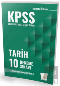 2026 KPSS Tarih 10 Deneme Sınavı