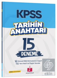 2026 KPSS Tarihin Anahtarı 15 Deneme