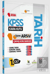2026 KPSS Tarihin Kara Kutusu 1. Cilt ÖSYM Çıkmış Soru Havuzu Bankası Konu Özetli Dijital Çözümlü