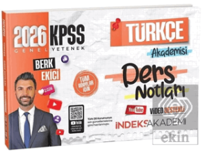 2026 KPSS Türkçe Akademisi Video Ders Notları