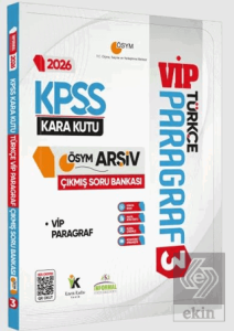 2026 KPSS Türkçenin Kara Kutusu Paragraf 3 VİP ÖSYM Çıkmış Soru Havuzu Bankası Dijital Çözümlü