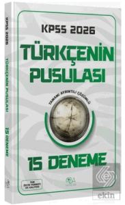 2026 KPSS Türkçenin Pusulası 15 Deneme Çözümlü