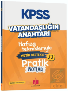 2026 KPSS Vatandaşlığın Anahtarı Müzik Destekli Pratik Notlar