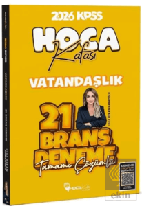 2026 KPSS Vatandaşlık 21 Deneme Çözümlü