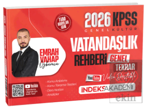 2026 KPSS Vatandaşlık Rehberi Video Destekli Genel Tekrar