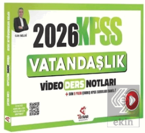 2026 KPSS Vatandaşlık Video Ders Notları