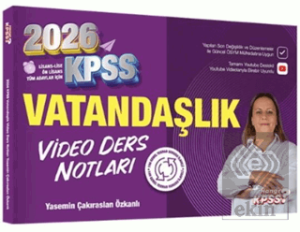 2026 KPSS Vatandaşlık Video Ders Notları