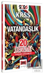 2026 KPSS ve Diğer Tüm Sınavlara Yönelik Tamamı Çözümlü Vatandaşlık 20 Deneme