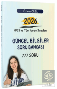 2026 KPSS ve Tüm Kurum Sınavları Güncel Bilgiler Soru Bankası