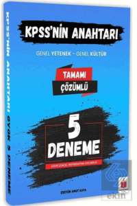 2026 KPSSnin Anahtarı Genel Yetenek Genel Kültür 5 Deneme