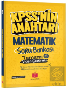 2026 KPSSnin Anahtarı Matematik Tamamı Video Çözümlü Soru Bankası