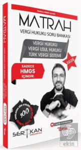 2026 MATRAH HMGS Vergi Hukuku, Vergi Usul Hukuku, Türk Vergi Sistemi Soru Bankası
