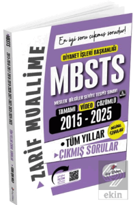 2026 MBSTS Çıkmış Sorular 2015-2025 Tüm Yıllar Çözümlü