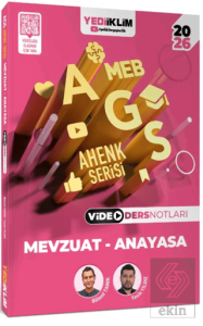 2026 MEB AGS Ahenk Serisi Mevzuat - Anayasa Video Ders Notları