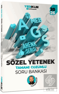 2026 MEB AGS Ahenk Serisi Sözel Yetenek Tamamı Çözümlü Soru Bankası