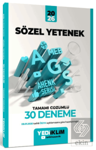 2026 MEB-AGS Ahenk Sözel Yetenek Tamamı Çözümlü 30 Deneme