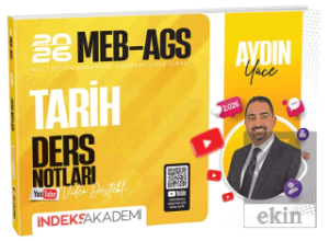 2026 MEB-AGS Akademisi Tarih Video Ders Notları
