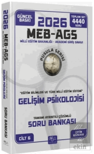 2026 MEB-AGS Eğitim Bilimleri Gelişim Psikolojisi Soru Bankası Çözümlü