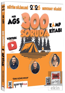 2026 MEB-AGS Eğitim Bilimleri ve Mevzuat Bilgisi 300 Soruda Youtube Çözümlü Kamp Kitabı