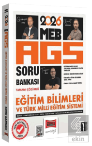 2026 MEB-AGS Eğitim Bilimleri ve Türk Milli Eğitim Sistemi Tamamı Çözümlü Soru Bankası Modül 1