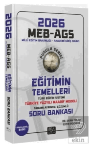 2026 MEB-AGS Eğitimin Temelleri ve Türk Eğitim Sistemi ve Maarif Modeli Soru Bankası Çözümlü Pusula Serisi