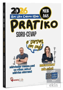 2026 MEB-AGS Eğitimin Temelleri ve Türk Millî Eğitim Sistemi, Mevzuat Bilgisi Pratiko Soru Cevap Çalışma Kitabı