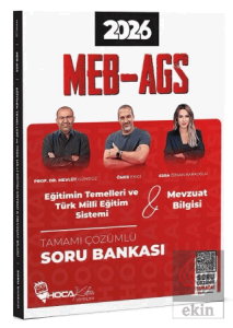 2026 MEB-AGS Eğitimin Temelleri ve Türk Milli Eğitim Sistemi, Mevzuat Bilgisi Soru Bankası Çözümlü