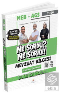 2026 MEB AGS Mevzuat Bilgisi Ne Sordu Ne Sorar Tamamı Video Çözümlü Soru Bankası