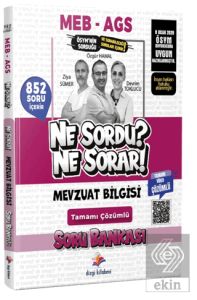 2026 MEB AGS Mevzuat Bilgisi Ne Sordu Ne Sorar Tamamı Video Çözümlü Soru Bankası