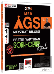 2026 MEB-AGS Mevzuat Bilgisi Pratik Yaptıran Soru-Cevap Kitabı