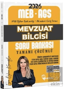 2026 MEB AGS Mevzuat Bilgisi Soru Bankası