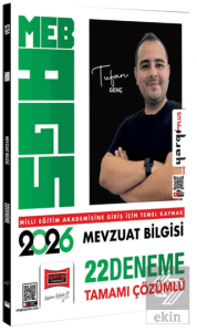 2026 MEB-AGS Mevzuat Bilgisi Tamamı Çözümlü 22 Deneme