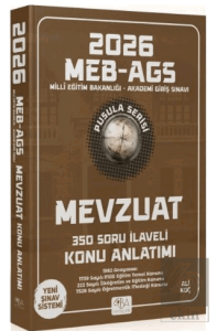 2026 MEB-AGS Mevzuat Konu Anlatımı Pusula Serisi